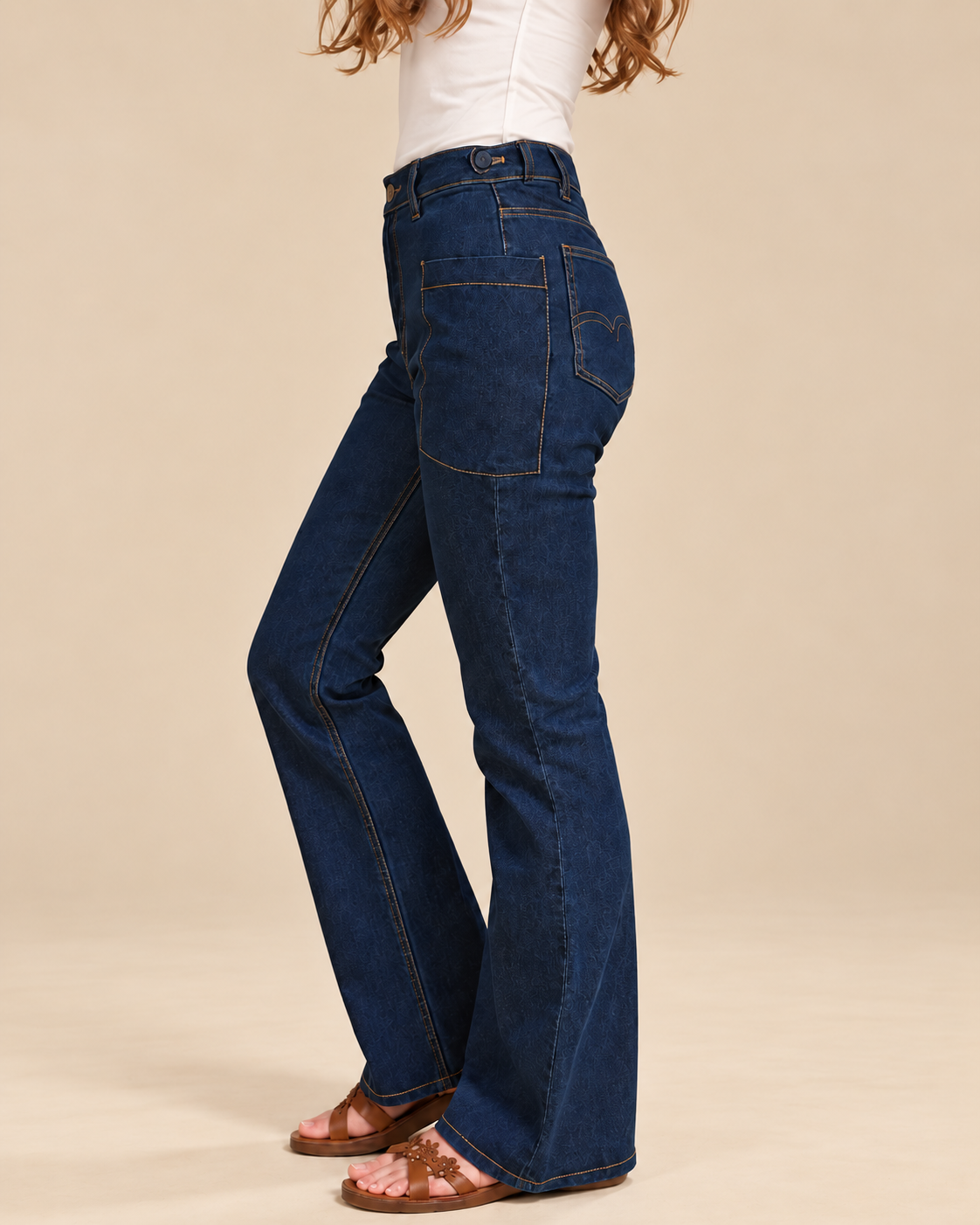 Women's High Rise Bootcut Jeans